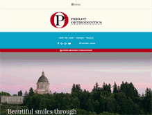Tablet Screenshot of orthodonticsolympia.com